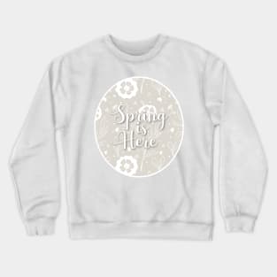 Delicate Doodle Floral pattern Crewneck Sweatshirt